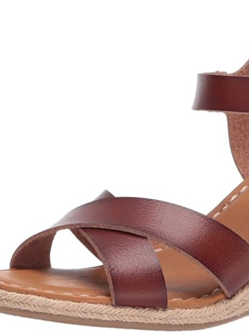 Women's Ankle Strap Espadrille Wedge Sandal - Picture 2 of 5